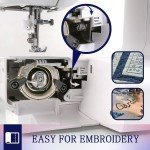 Portable Embroidery Machine with 60 Built-in Stitches