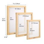 Caydo 54-Piece UV LED Screen Printing Kit