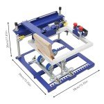 Cylindrical Screen Printing Machine with Mounting Brackets