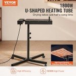 VEVOR 16x16" Pro Flash Dryer for Screen Printing