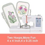 POOLIN EOC05 Embroidery Machine with 10x23.5 cm Area