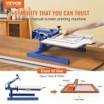 VEVOR 1-Color Screen Printing Machine, 1 Station