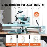 VEVOR 5-in-1 Heat Press Machine for T-Shirts