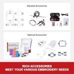 BAi 15 Needle Hat Embroidery Machine with Laser