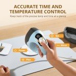 HTVRONT Mini 3-in-1 Heat Press for Custom Projects