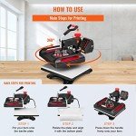VEVOR 11-in-1 Heat Press Machine for Custom Apparel