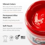 Speedball 6-Color Fabric Screen Printing Ink Set