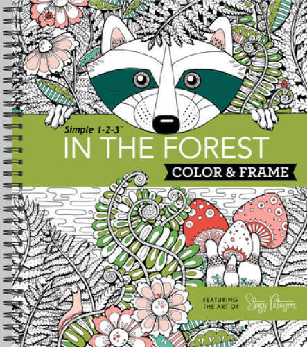Color & Frame: In the Forest Coloring Book
