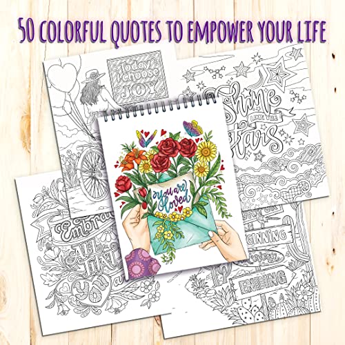 ColorIt Colors of Inspiration Volume II Adult Coloring Book