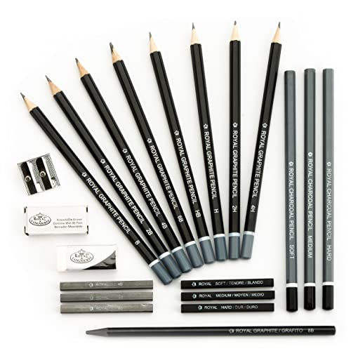 Professional 12 Piece Graphite Pencil Set for Drawing