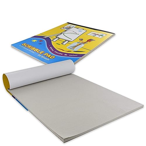 Kids’ Doodle Paper Pad – 50 Sheets, 2 Pack