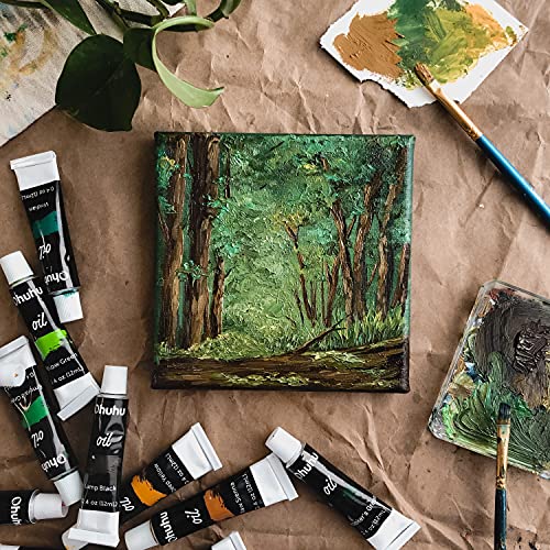 Ohuhu 24-Color Oil Paint Set for Artists