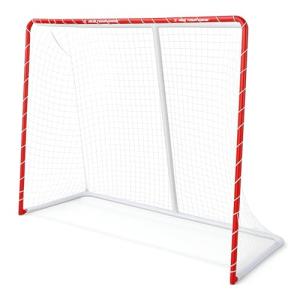 Ace Hockey Metal Street Hockey Goal – 54" x 44" Lightweight Steel Frame with Net – Outdoor Hockey Net for Beginners & Backyard Games – Ball, Roller & DEK Hockey Practice Goal – Easy Assembly