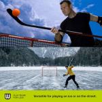Winnwell Regulation Size Hockey Net - Indoor & Outdoor Heavy Duty Goal - Good for Street, Field & Rink (36")