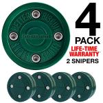 Better Biscuit Puck Shooter 4-Pack - Dark Green