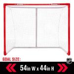 Franklin Sports Innernet PVC Street Hockey Goal - 54" x 44"