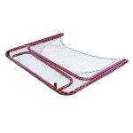 Park & Sun Sports Street Ice Hockey Goal with Folding Steel Frame and Nylon Bungee Slip Net, 54" W x 44" H x 24" D, Blue