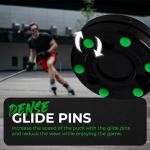 Green Biscuit Roller Puck 24-Pack in Pink