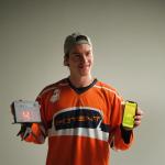 Hockey Training Equipment - Speed Radar Gun 2.0 - Instantly & Accurately Measure Shot, Ball, Pitch Speed - Track & Record Progress with App Support - Multi-Sports Training Gift (Hockey)