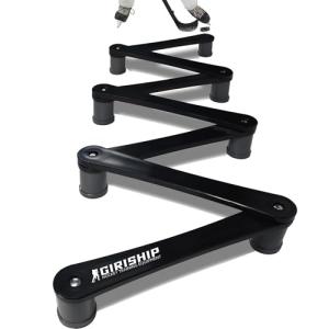 GIRISHIP Hockey Training Equipment, Adjustable Hockey Stick Handling Trainer for Puck Control and Coordination, Portable Stickhandling Training Tool, 7-Section