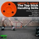 Green Biscuit Snipe 2.0 Orange Bucket of Pucks