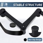 GIRISHIP Hockey Training Equipment, Adjustable Hockey Stick Handling Trainer for Puck Control and Coordination, Portable Stickhandling Training Tool, 7-Section