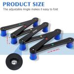Btlwpy Hockey Training Equipment,Hockey Gear,Hockey Stick Handling Trainer for Puck Control and Coordination Reaction,Portable Reaction Time 7-Section Training Tool