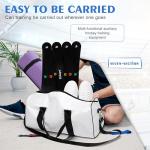 Btlwpy Hockey Training Equipment,Hockey Gear,Hockey Stick Handling Trainer for Puck Control and Coordination Reaction,Portable Reaction Time 7-Section Training Tool