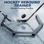 WIPHANY Hockey Stick Handling Training Aid Adjustable Hockey Stickhandling Trainer Suitable for On or Off Ice Portable Hockey Training Aid for Improving Puck Control Dangler