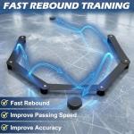 WIPHANY Hockey Stick Handling Training Aid Adjustable Hockey Stickhandling Trainer Suitable for On or Off Ice Portable Hockey Training Aid for Improving Puck Control Dangler