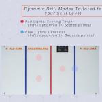 Potent Mini Dangler Smart Hockey Trainer – Beginner-Friendly Stickhandling System with Sensor Puck, Dynamic Drill Modes & Wireless Connectivity – Easy Setup Hockey Training Aid with Synthetic Ice Pads