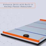 Potent Mini Dangler Smart Hockey Trainer – Beginner-Friendly Stickhandling System with Sensor Puck, Dynamic Drill Modes & Wireless Connectivity – Easy Setup Hockey Training Aid with Synthetic Ice Pads