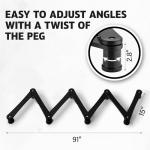 ACE HOCKEY Lightweight Stickhandling Training Aid - Snake 7, Equipment for Puck Control, Street Hockey Training, Reaction Time and Coordination, Durable, Portable and Adjustable