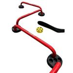 TronX Hockey Adjustable Stickhandling Aid Edge Dangler - Steel Stick Handling Trainer Suitable for On & Off Ice, Improve Puck Control & Coordination | Training Equipment Kids & Adult Hockey Players