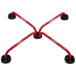 TronX Hockey Adjustable Stickhandling Aid Edge Dangler - Steel Stick Handling Trainer Suitable for On & Off Ice, Improve Puck Control & Coordination | Training Equipment Kids & Adult Hockey Players