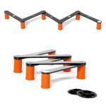 Field Hockey Star Skiller - Lightweight Stickhandling Training Aid, Equipment for Ball Control, Reaction Time & Coordination - Light, Portable & Adjustable Trainer