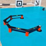 Field Hockey Star Skiller - Lightweight Stickhandling Training Aid, Equipment for Ball Control, Reaction Time & Coordination - Light, Portable & Adjustable Trainer