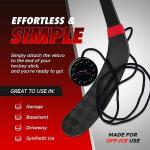 Mr. Assist LLC - Hockey Trainer, Professional Hockey Training Off Ice Tool, Solo Hockey Trainer for Ice Hockey, Floor Hockey, Roller Hockey, & Field Hockey, Portable with Sturdy Bungee Line, 1 Count