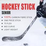 GY Senior Carbon Fibre Hockey Stick with Bag 66