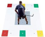 Hockey Revolution 360 Zone Professional Training Flooring Tile - Improve Stick-Handling and Moving, Speed on Ice, Exercise, Fitness - Indoor and Outdoor Practice Zone with Trainer App
