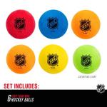 Franklin Sports NHL Mini Foam Hockey Balls - 6 Pack