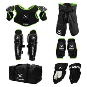 TronX Youth Ice Hockey Gear Set with Bag