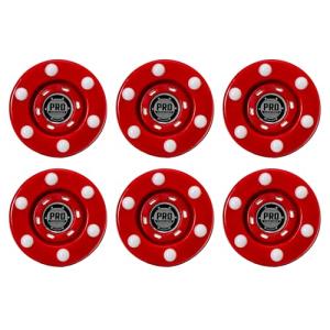 Franklin Sports NHL Street Roller Hockey Pucks - 6 Pack