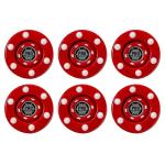 Franklin Sports NHL Street Roller Hockey Pucks - 6 Pack