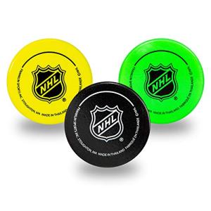 Franklin Sports Mini Foam Hockey Pucks - 3 Pack