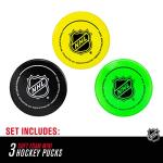 Franklin Sports Mini Foam Hockey Pucks - 3 Pack