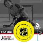 Franklin Sports Mini Foam Hockey Pucks - 3 Pack