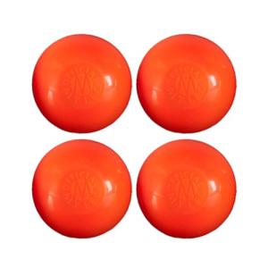MyLec No-Bounce Street Hockey Balls, Pack of 4