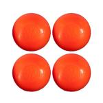 MyLec No-Bounce Street Hockey Balls, Pack of 4