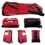 FOONPACK Youth Hockey Equipment Roller Bag with Wheels